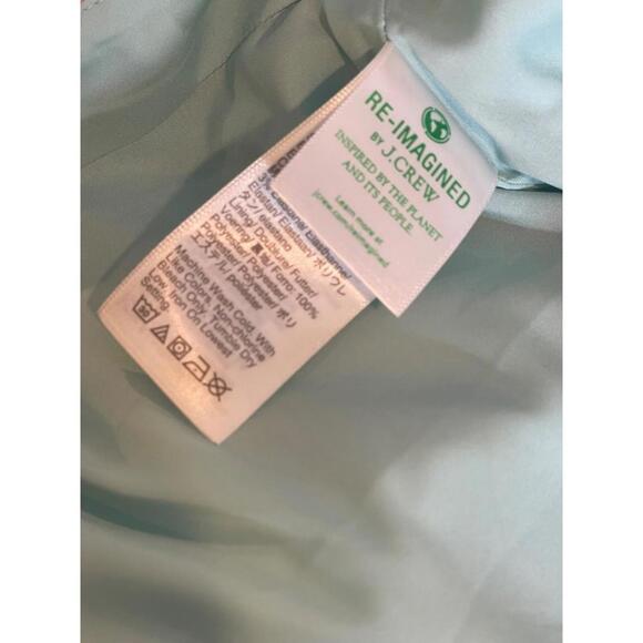 J Crew Floral Sateen Pencil Skirt Size 4 Fresh Spearmint Multicolored NWT $80 - Picture 8 of 9